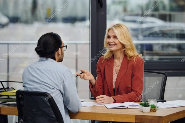 Employer reviewing a step-by-step hiring guide for non-EU workers